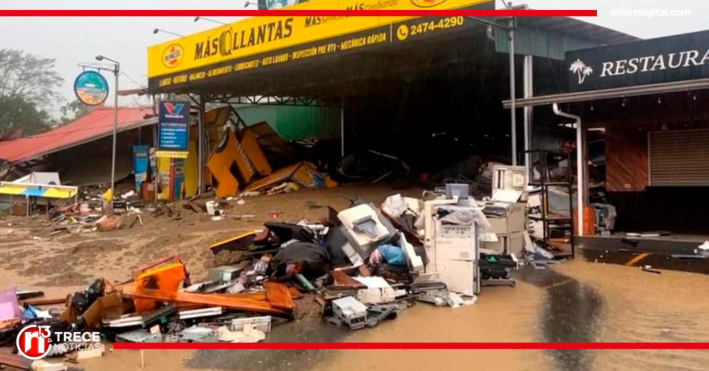 Emergencia en San Carlos: A esta hora no hay reporte oficial de desaparecidos