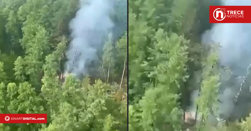 Un avión con cerca de 50 personas se estrella en Rusia y no hay supervivientes