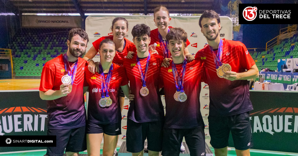 Badminton tico con nota positiva