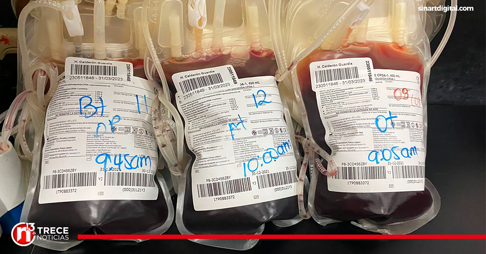 Banco Nacional de Sangre pide a la población seguir donando este liquido vital