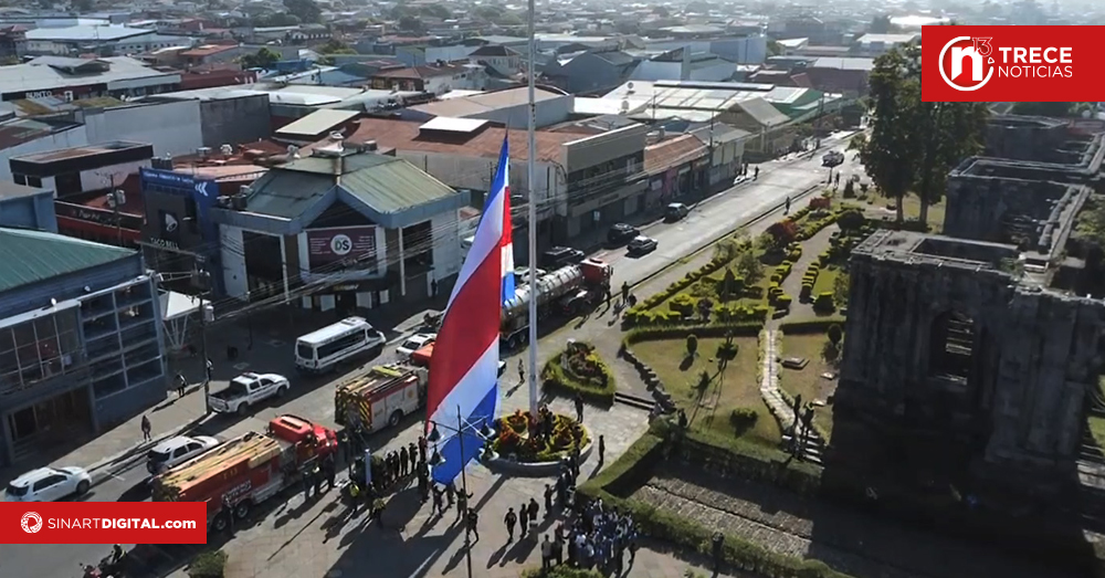 Cartago izará bandera nacional gigante este domingo