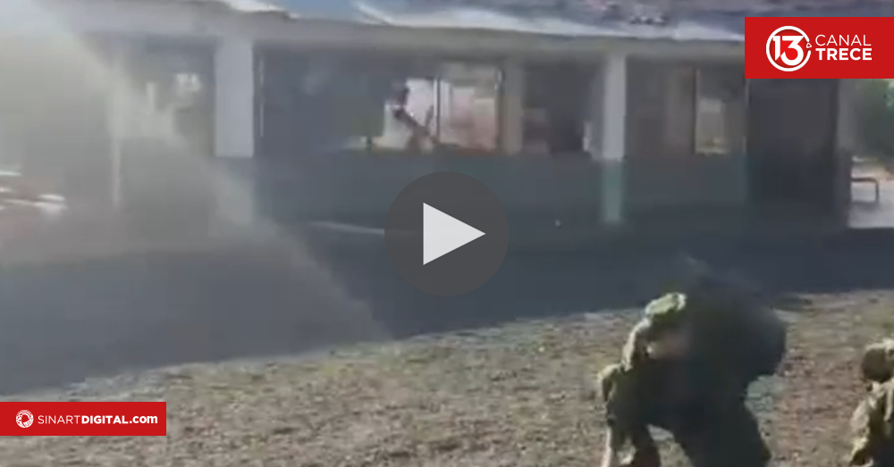 Colapsa edificio en base militar colombiana tras terremoto 