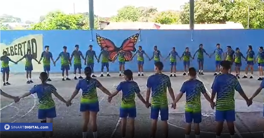 Preparación de estudiantes del Liceo Diurno de la Cruz 