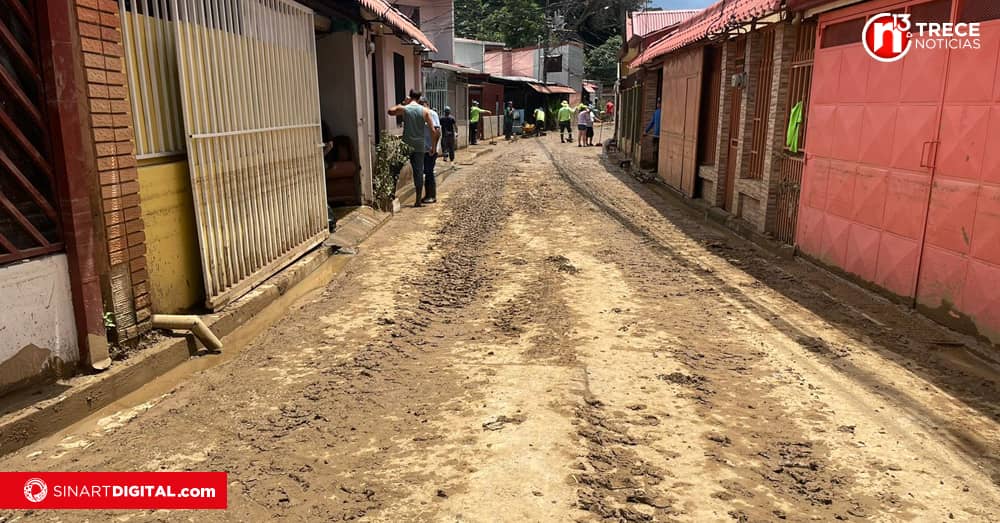 200 personas de calle areneros en Desamparados solicitan una solución ante inundaciones