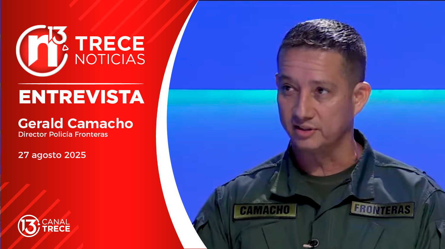 Entrevista a Gerald Camacho Coordinador de Operación Soberania