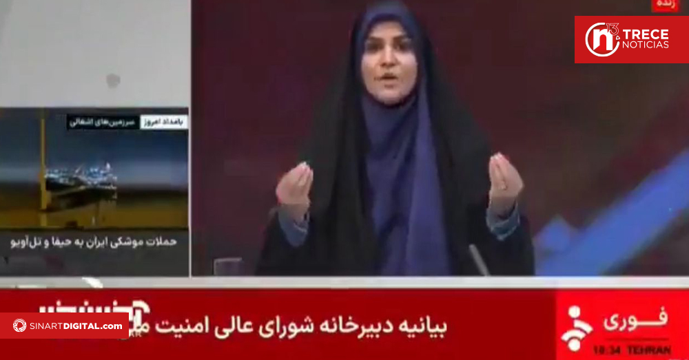 Ataque israelí alcanza la televisión estatal iraní en Teherán