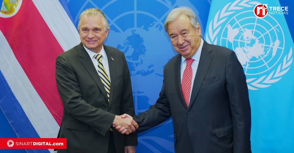 Canciller expone situación migratoria a secretario general de ONU