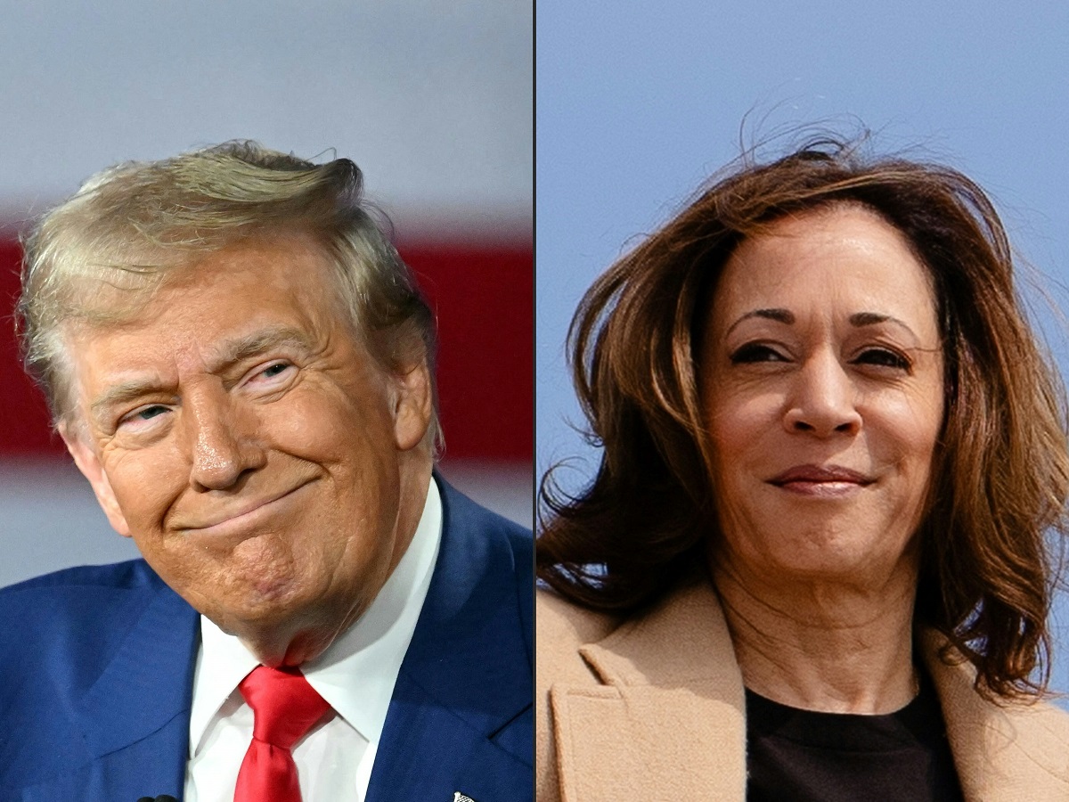 Harris y Trump siguen bastante igualados a un mes de las elecciones