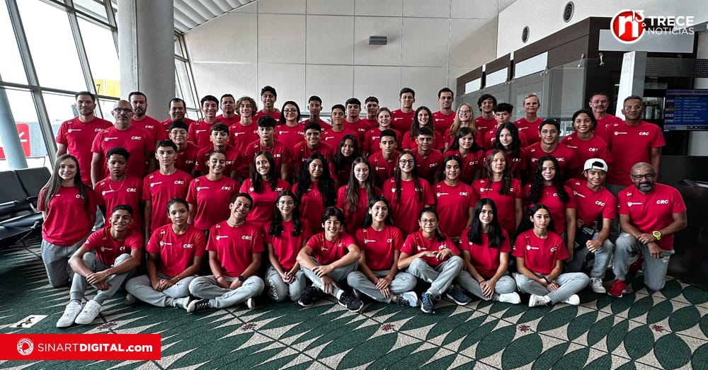 Selección de Natación compite en campeonato CCCAN en El Salvador