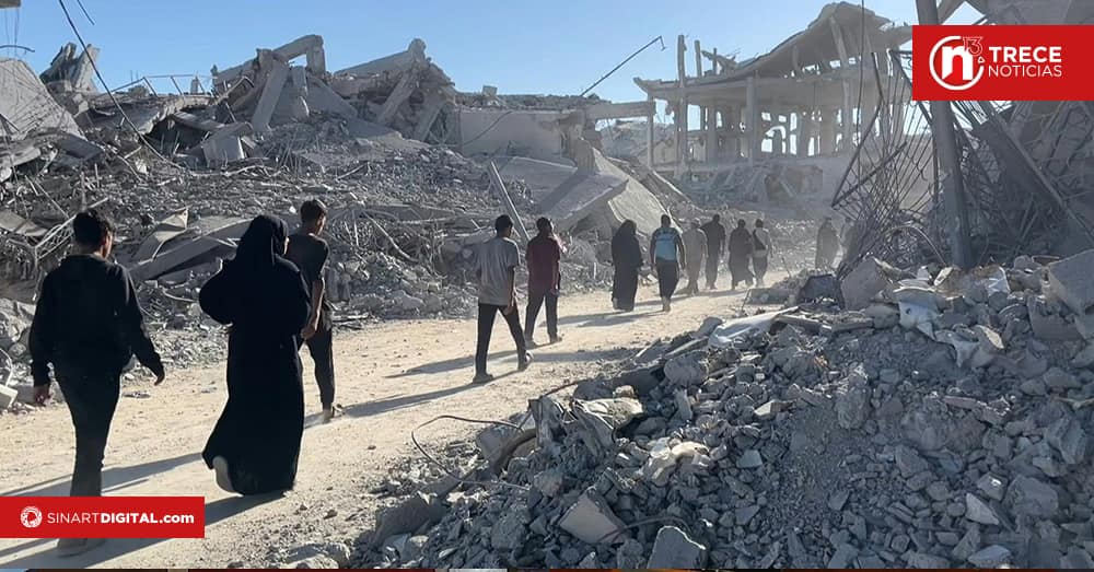 Israel cesa su ofensiva en Gaza y los palestinos emprenden el camino de regreso a sus hogares