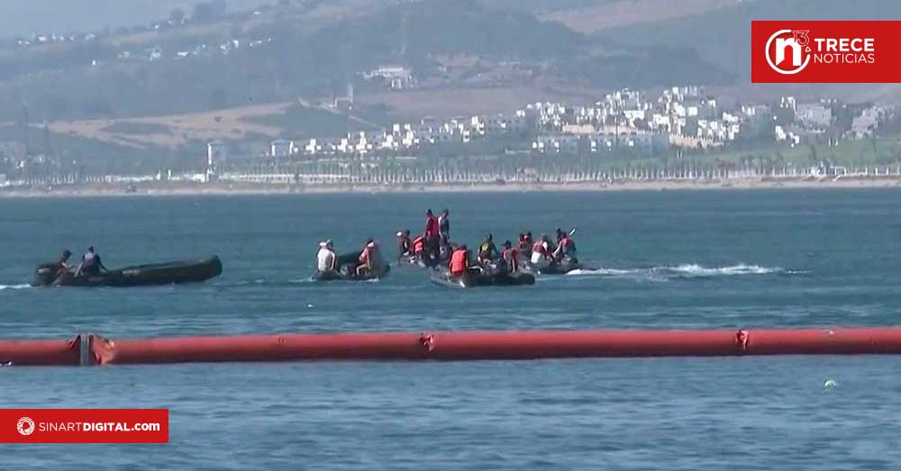 Al menos 72 migrantes murieron intentando entrar al enclave español de Ceuta