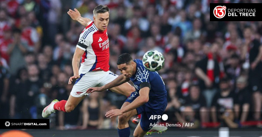 PSG toma ventaja en casa del Arsenal