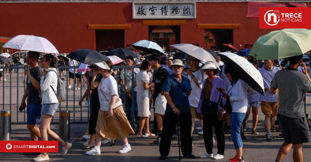 Pekín registra uno de los días más calurosos del año
