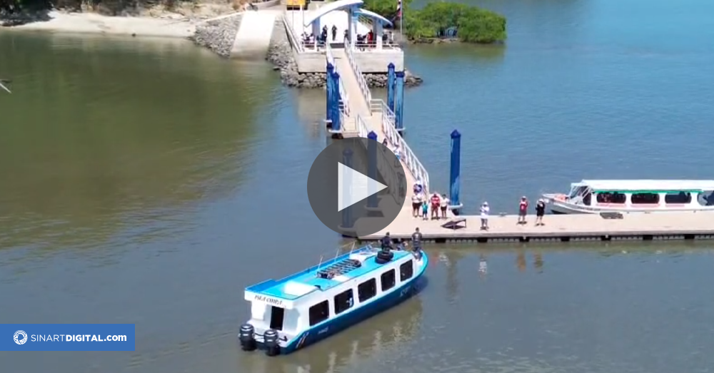 Llegada de la Antorcha a la Isla de Chira