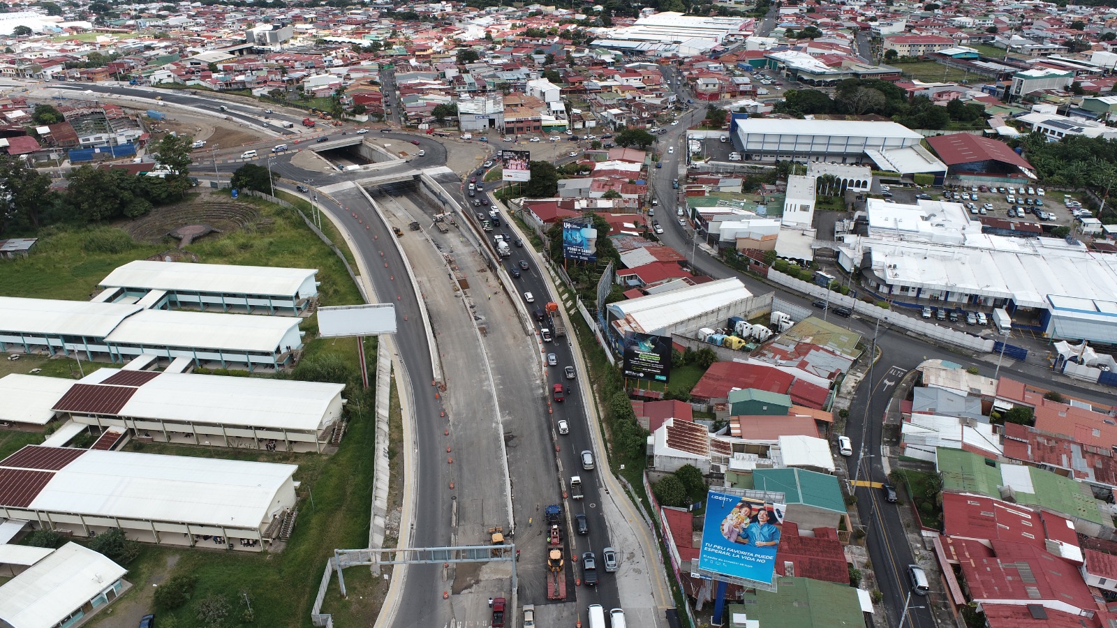 Tronco principal de Circunvalación Norte en labores finales