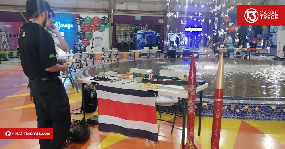 Equipo costarricense gana competencia internacional de cohetería con motor propio