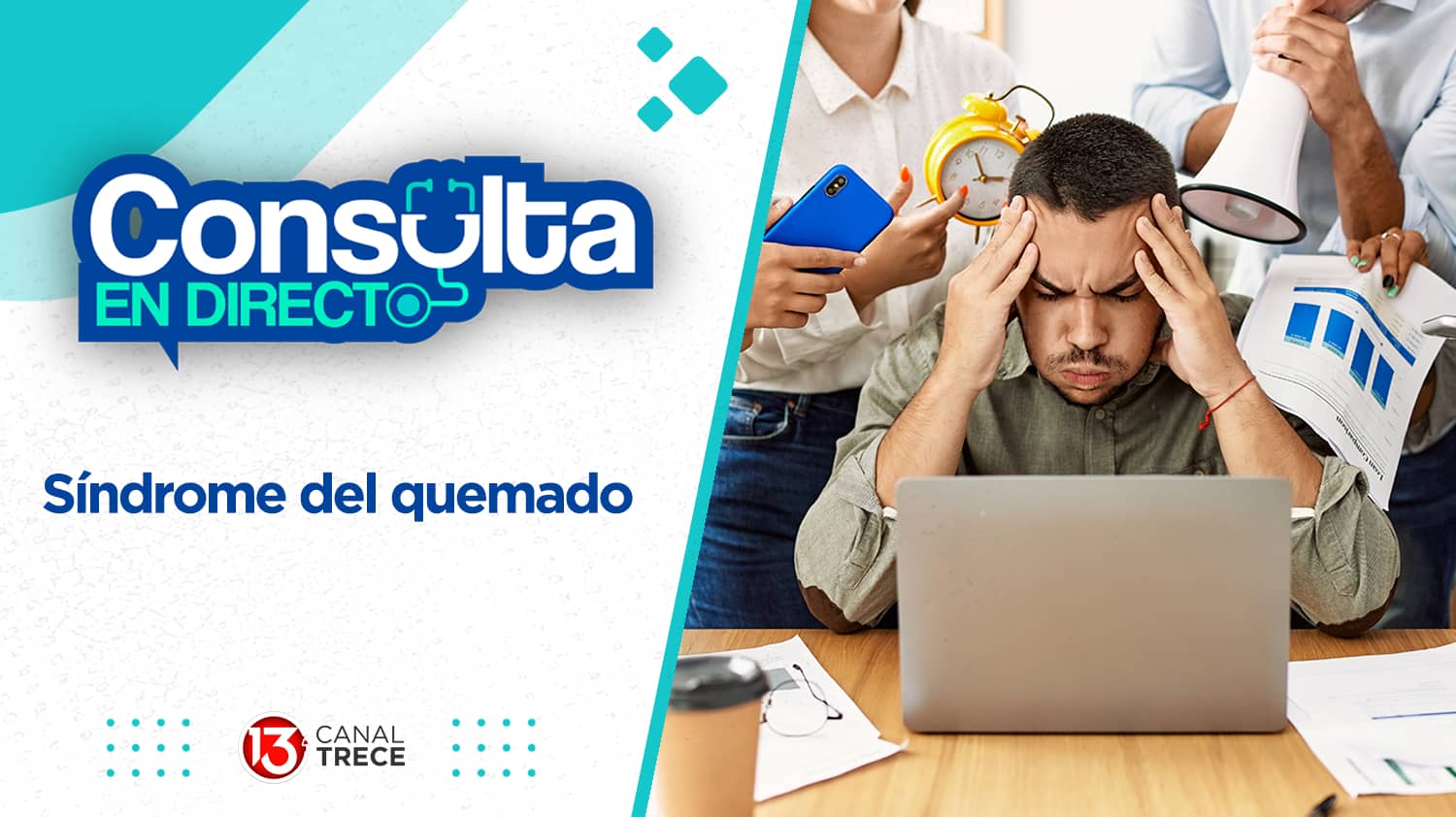 Síndrome del quemado | Consulta en directo 8 abril 2024. Programa Completo.