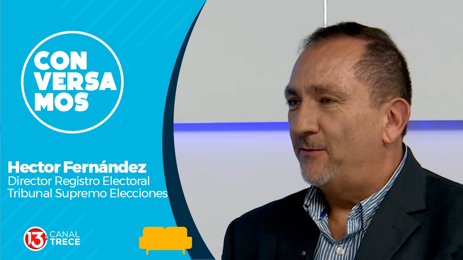 Conversamos con Hector Fernández, director Registro Electoral TSE.