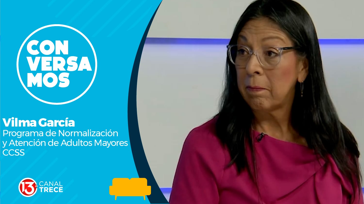 Conversamos con Vilma García, programa de Normalización y Atención de Adultos Mayores CCSS