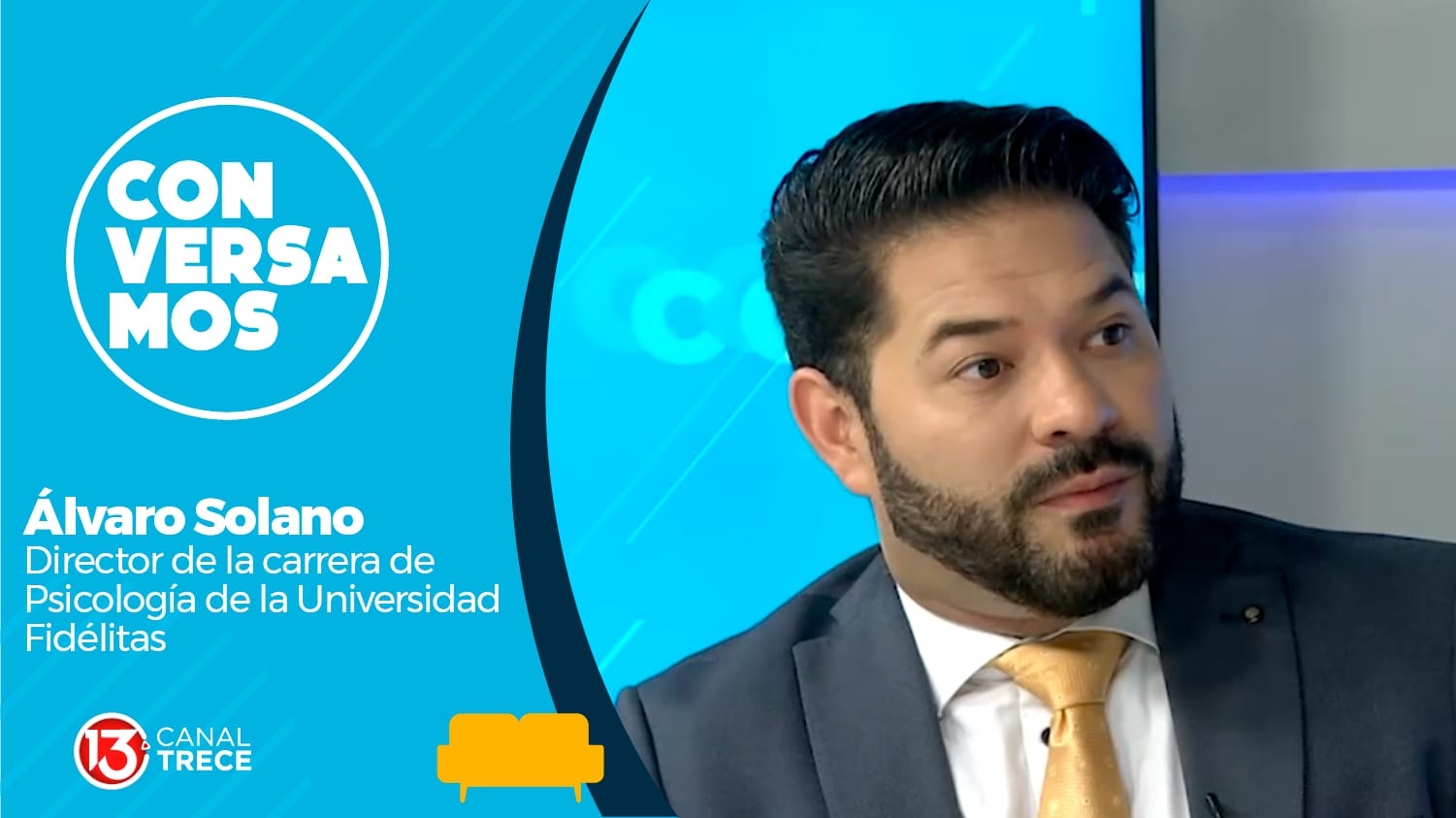 Conversamos con Álvaro Solano, director de la carrera de Psicología de la Universidad Fidélitas. 