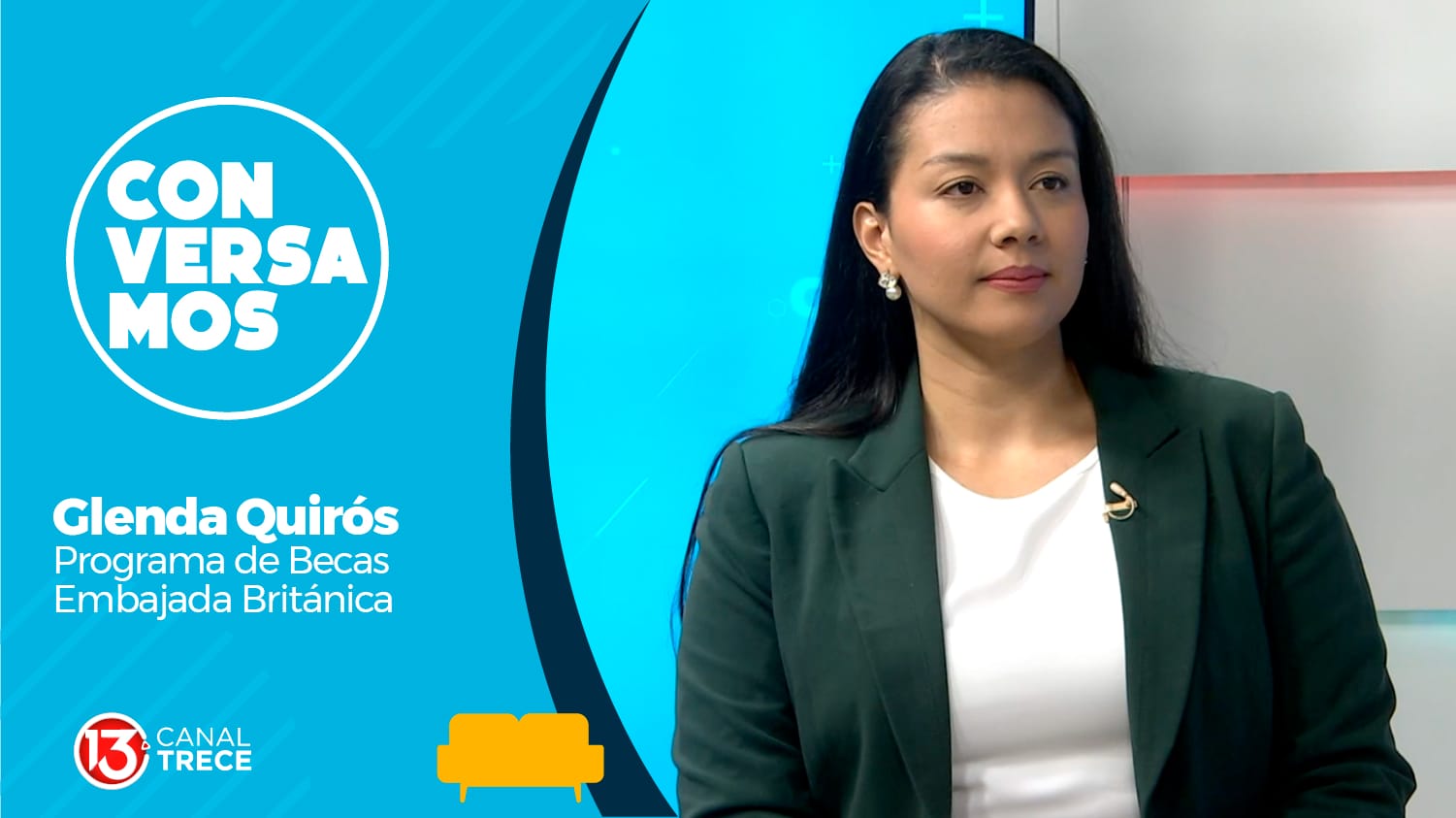 Conversamos con Glenda Quirós del programa de Becas Embajada Británica