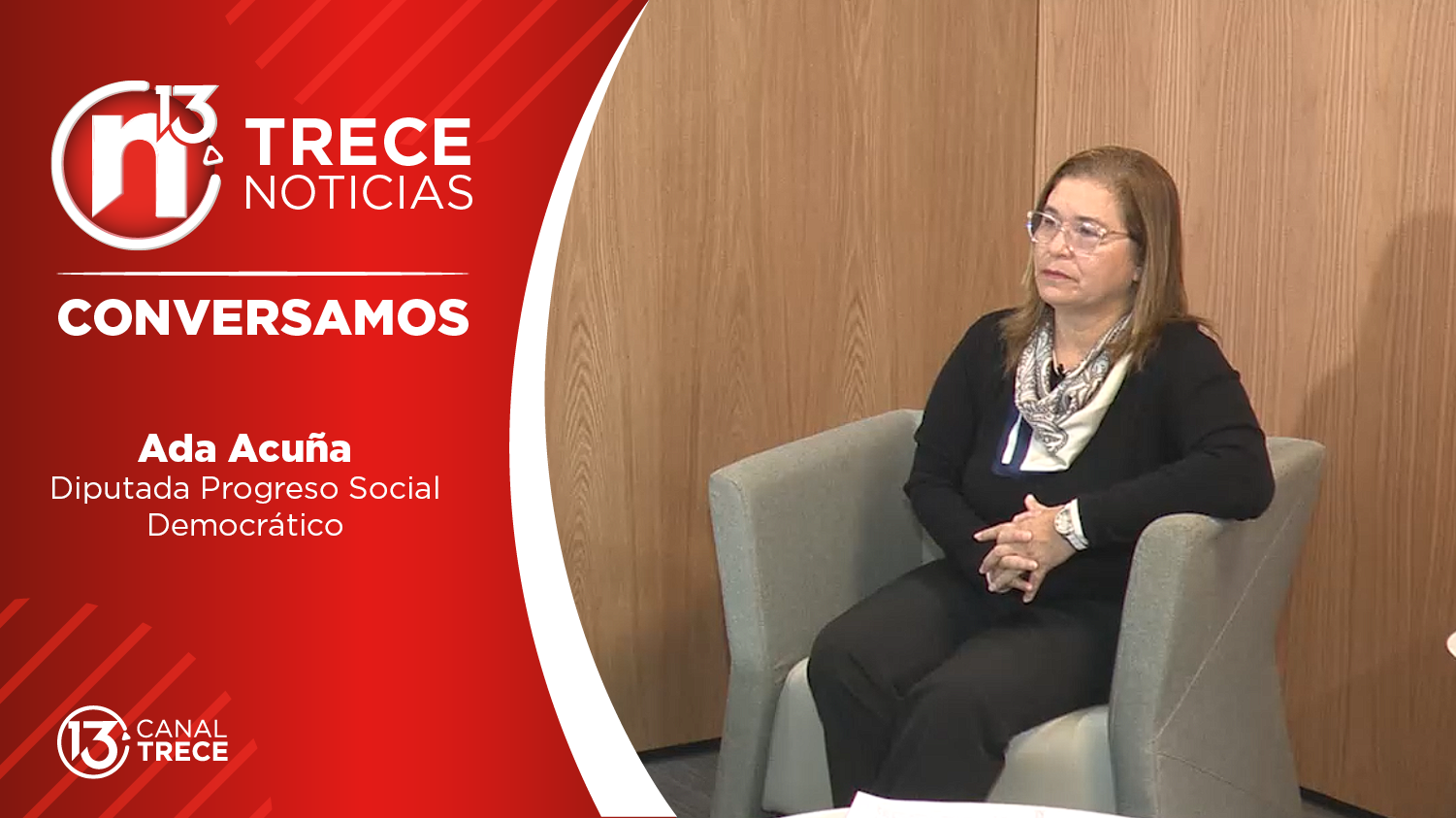 Conversamos | Ada Acuña, Diputada Progreso Social Democrático. 2 septiembre 2024.