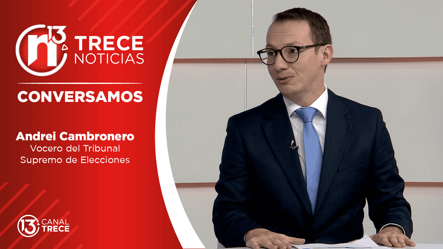 Conversamos con Andrei Cambronero, vocero del Tribunal Supremo de Elecciones.