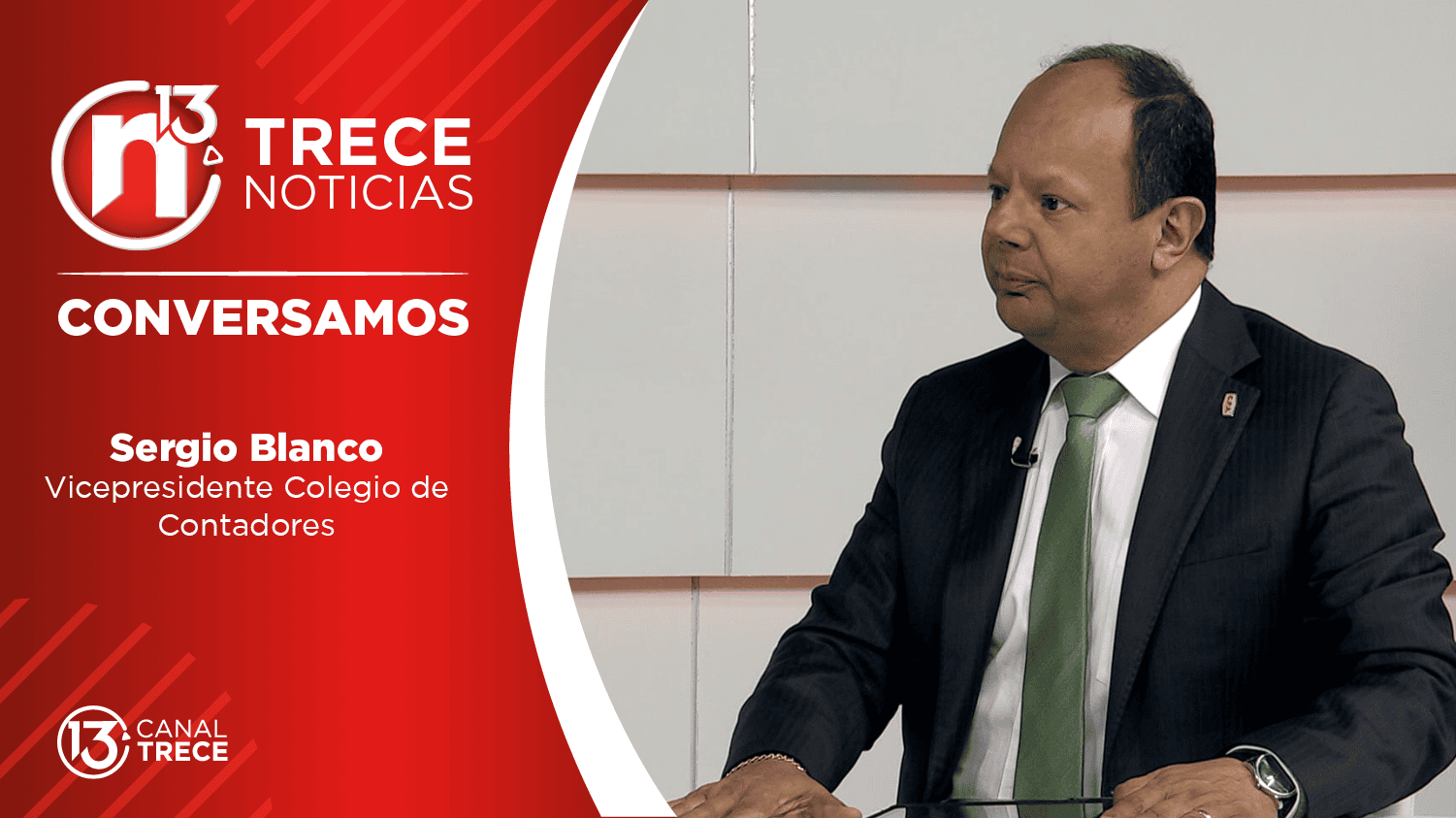 Conversamos con Sergio Blanco, vicepresidente del Colegio de Contadores.