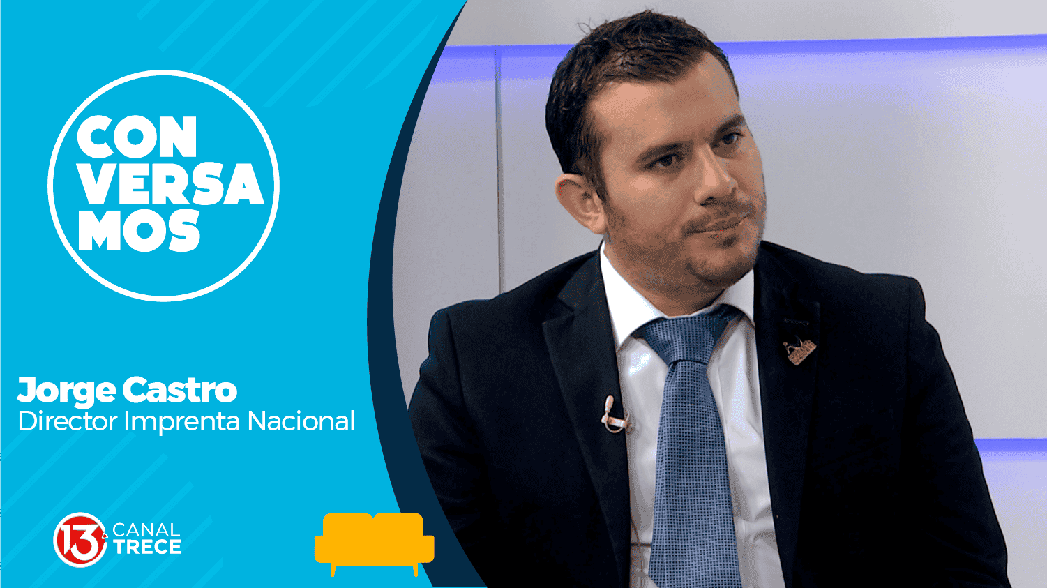 Conversamos con Jorge Castro, director de la Imprenta Nacional.