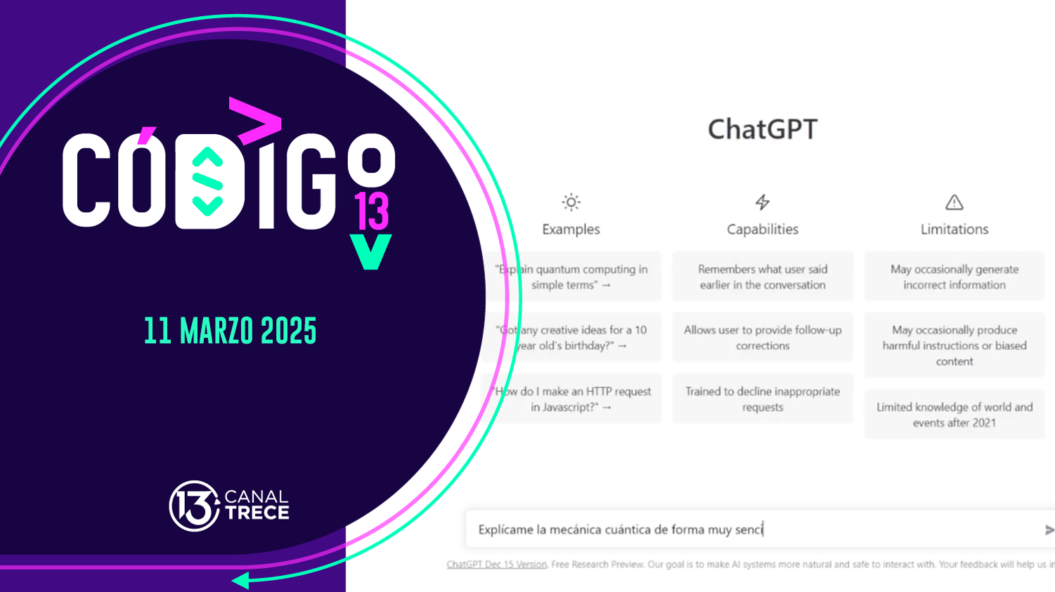 Código 13 | 11 Marzo 2025