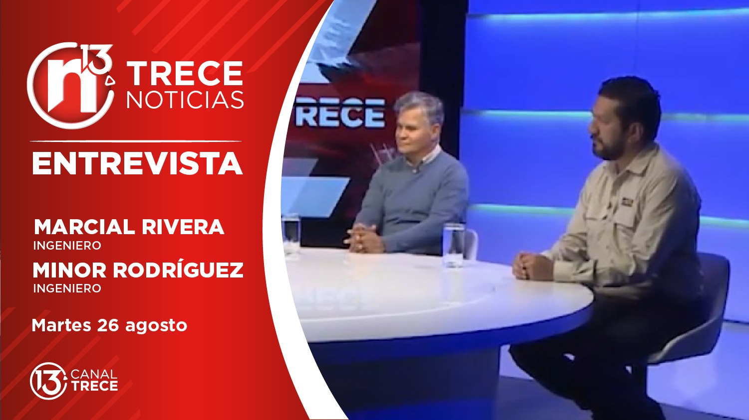 Entrevista a Marcial Rivera y Minor Rodríguez 