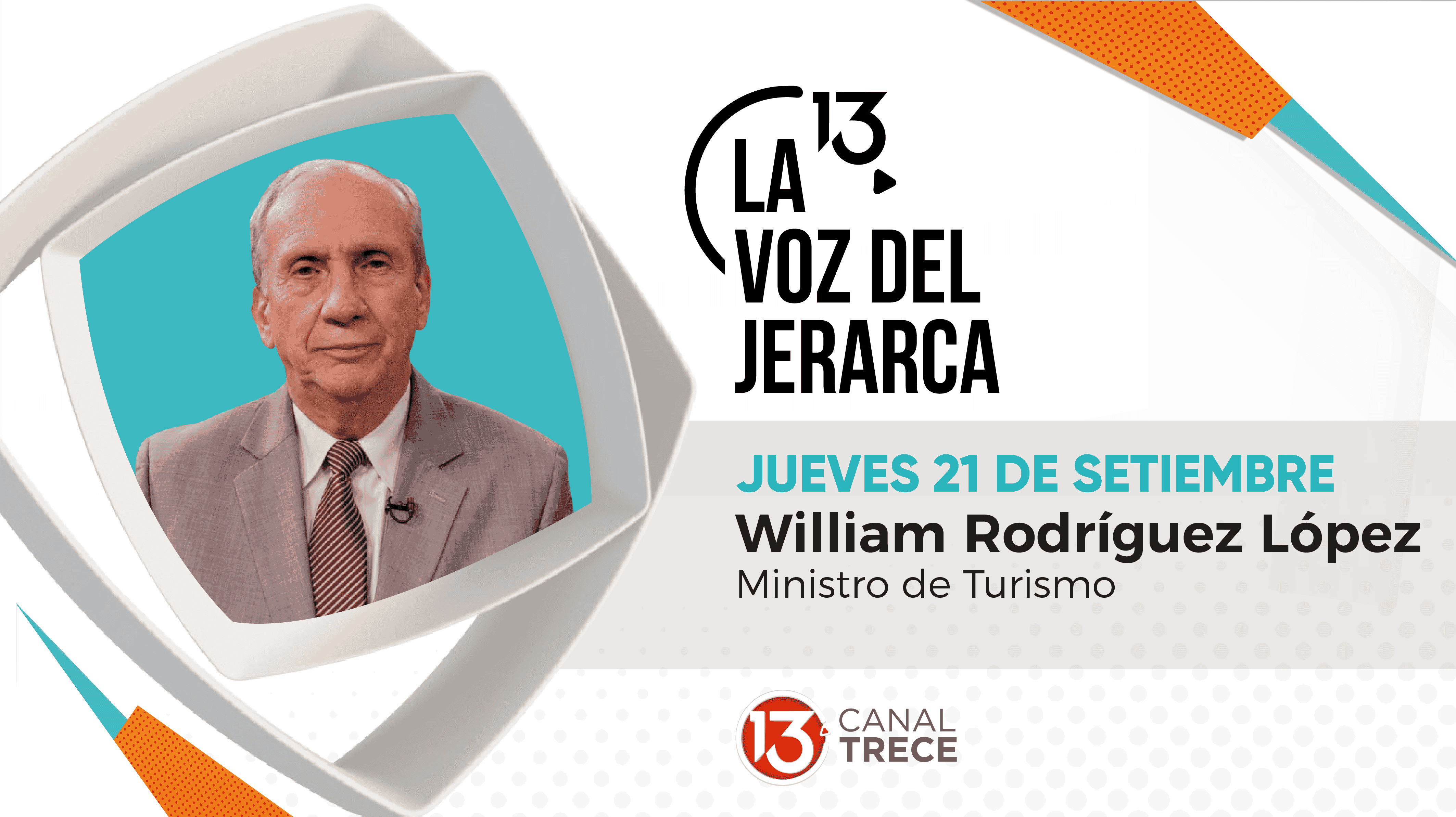 William Rodríguez Lopéz - 21 Setiembre | La Voz del Jerarca