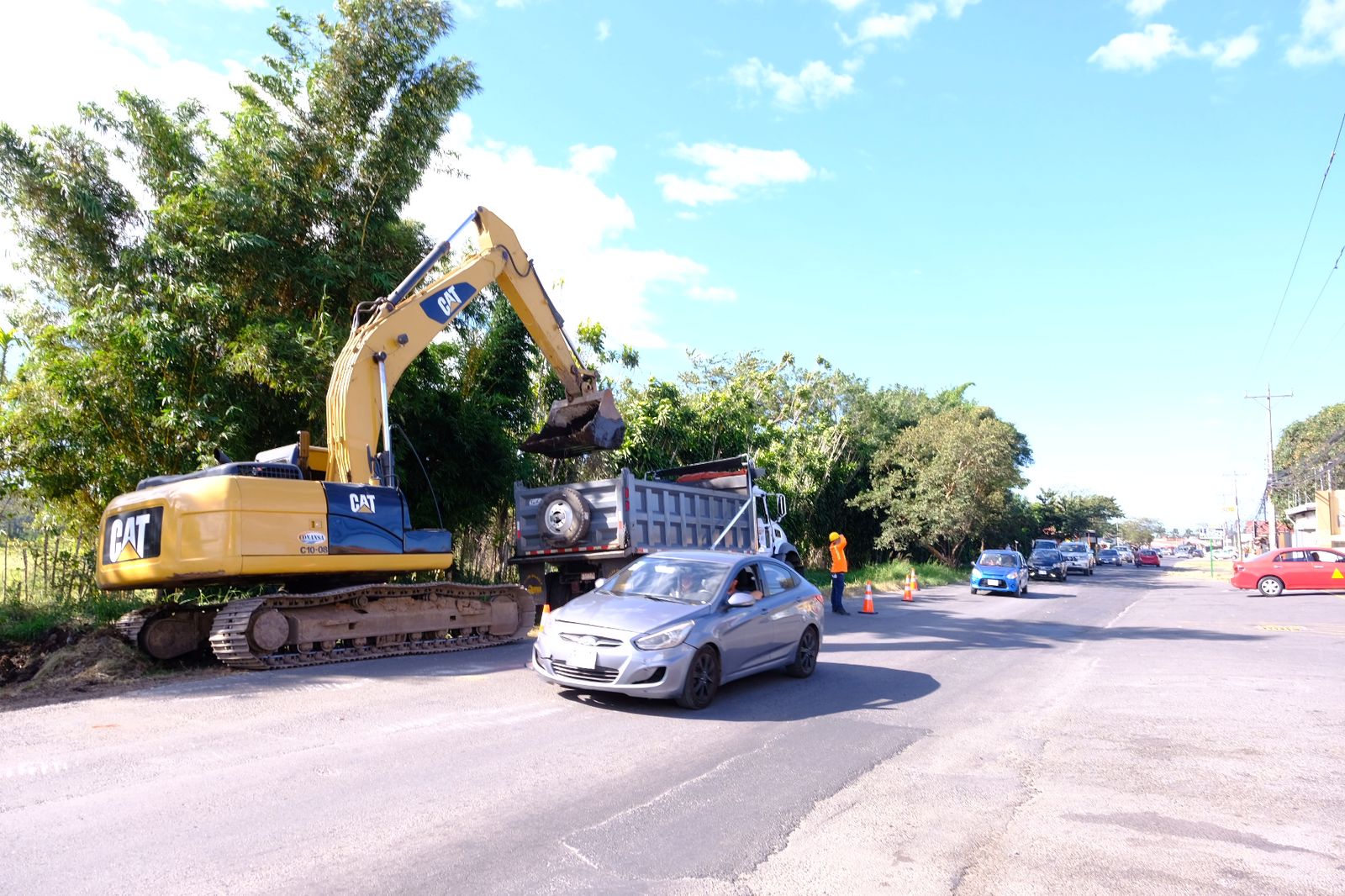 Este martes iniciaron las obras de proyecto vial Coyol-Arrocera