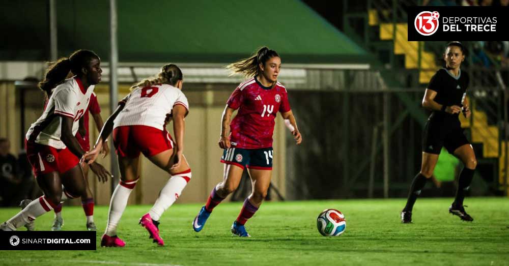 Femenina goleada por Canadá