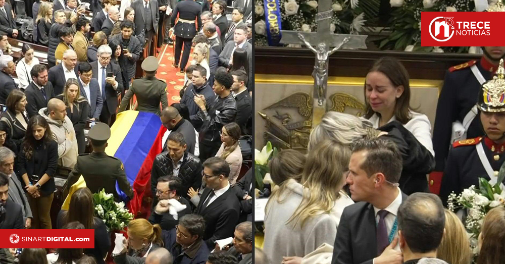 Funerales de presidenciable asesinado en Colombia se celebran sin Petro