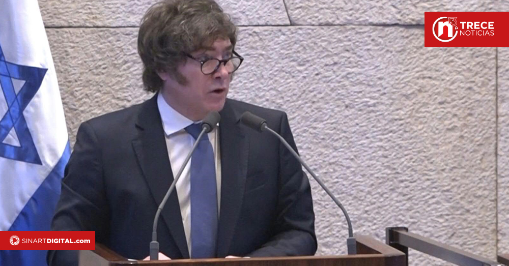 Argentina trasladará su embajada en Israel a Jerusalén en 2026, anuncia Milei 