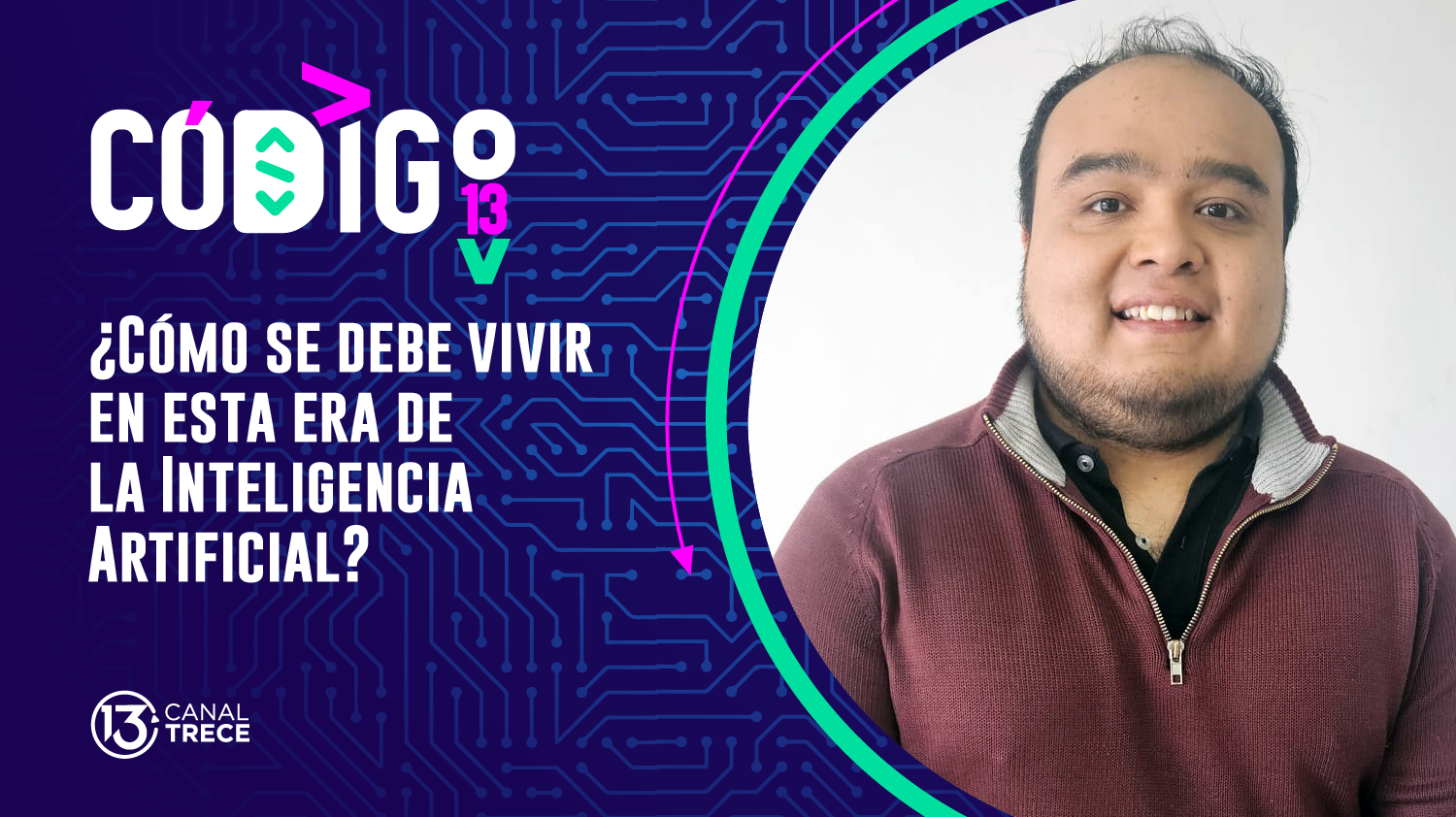 Entrevista: ¿Cómo se debe vivir en esta era de la Inteligencia Artificial? | Código Trece