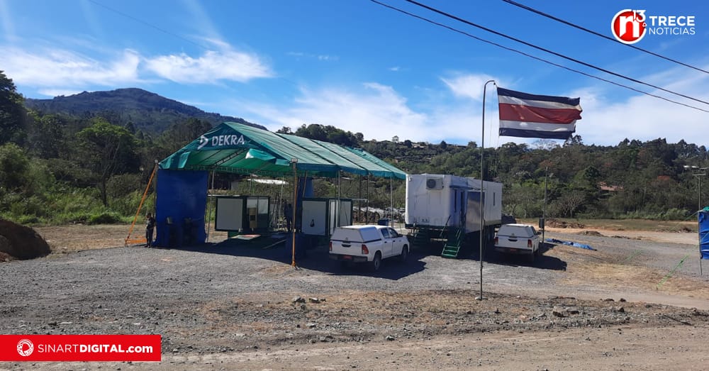 Estación móvil de DEKRA vuelve a Tarrazú 