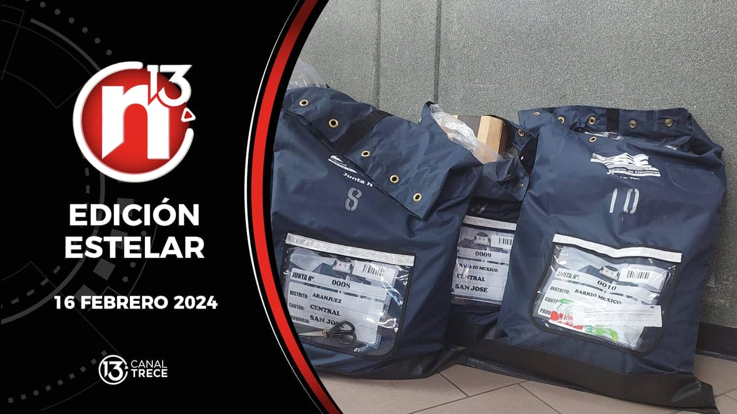 Trece Noticias Edición Estelar 16 febrero 2024. 