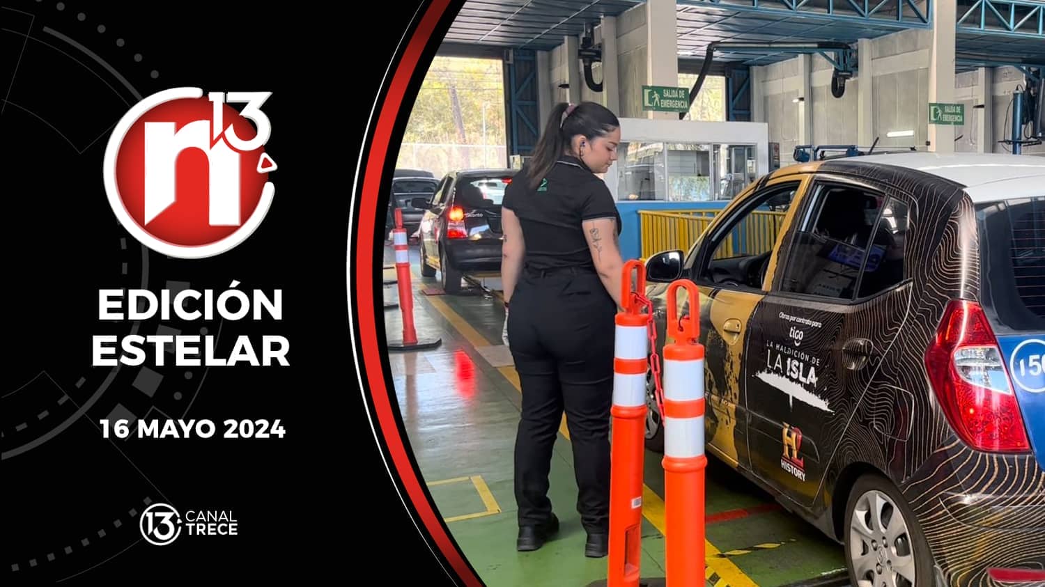 Trece Noticias Edición Estelar 16 mayo 2024.