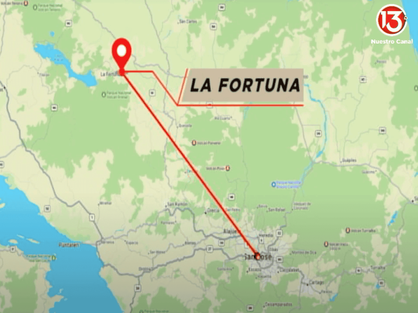 ¡LA FORTUNA, POPULAR DESTINO COSTARRICENSE!
