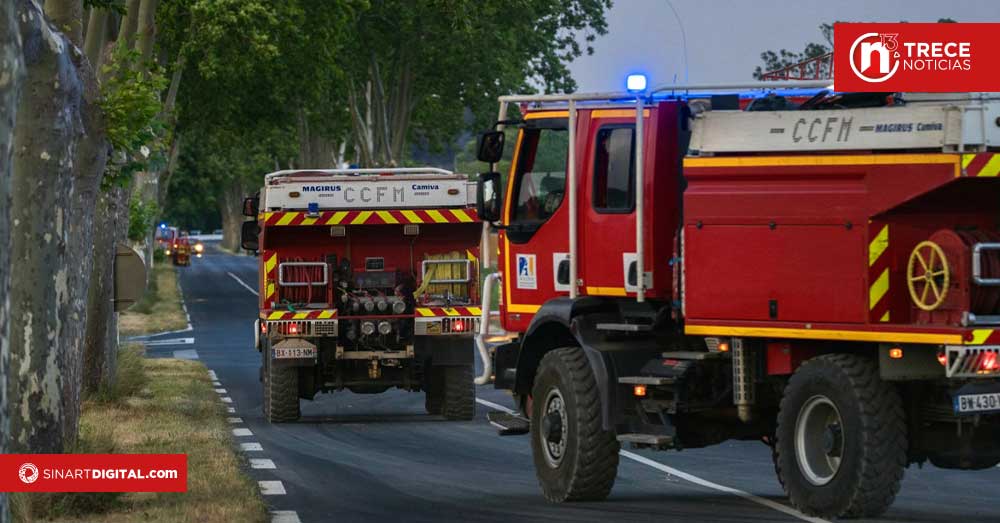 Un incendio forestal consume 1.700 hectáreas en Francia