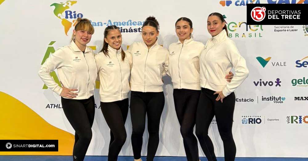 Gimnastas ticas sellan boleto