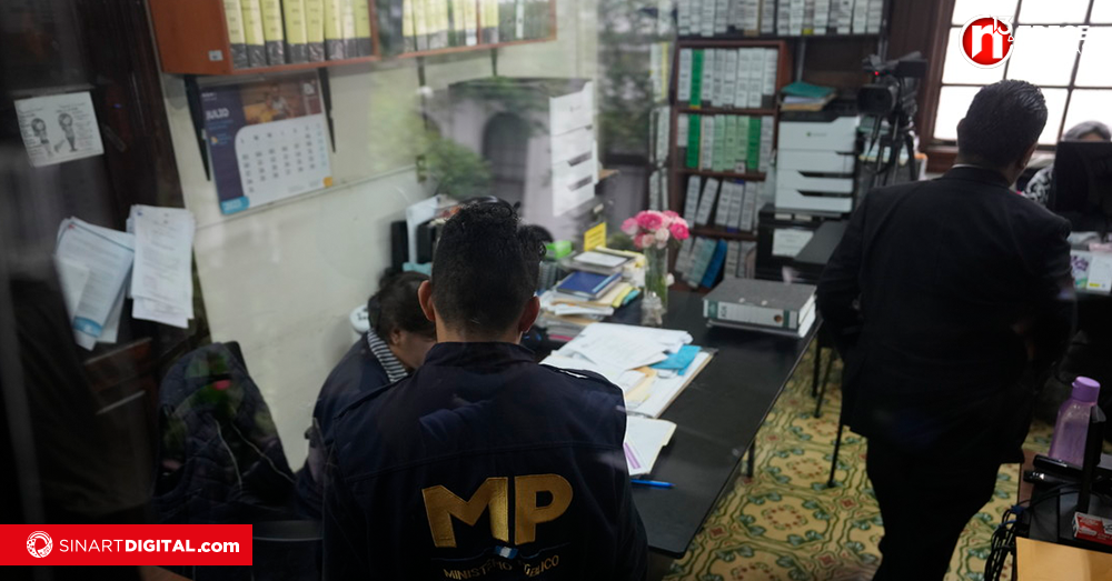  Fiscalía allana sede del Tribunal Electoral de Guatemala