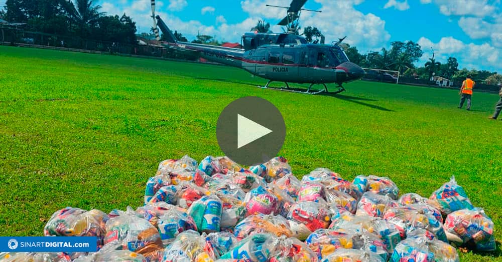 “Halcones de Hierro” llevan ayuda a afectados por inundaciones