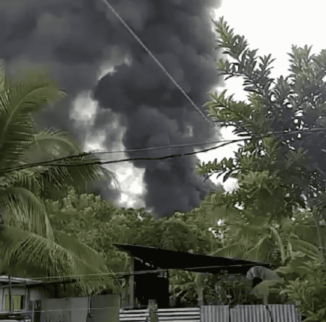 Recope sobre incendio en Limón: Robo de combustible nos pone en peligro a todos