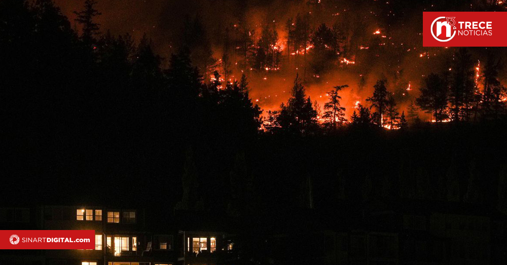 Canadá envía al ejército a combatir incendios forestales