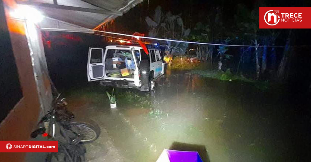 Onda Tropical #1 deja inundaciones y caída de árboles en la Zona Sur