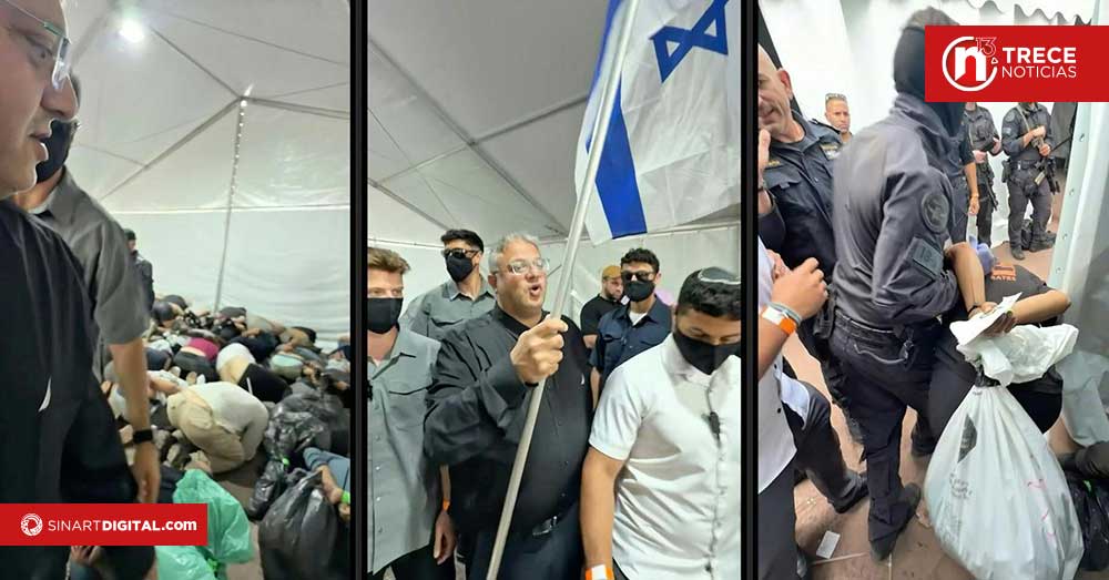 Un ministro israelí provoca indignación con un video de activistas de la flotilla maniatados