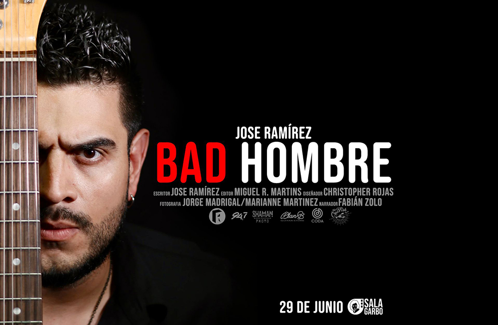 José Ramírez, estrena BAD HOMBRE disco y película autobiográfica